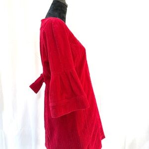 L.A.L. Corduroy Bell-Sleeve Coat